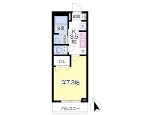 グランカーサ八潮の物件間取画像